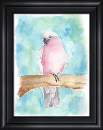 Framed Sweet Tropical Bird III Print