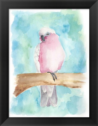 Framed Sweet Tropical Bird III Print