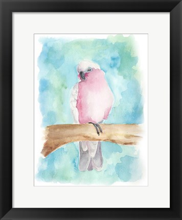 Framed Sweet Tropical Bird III Print