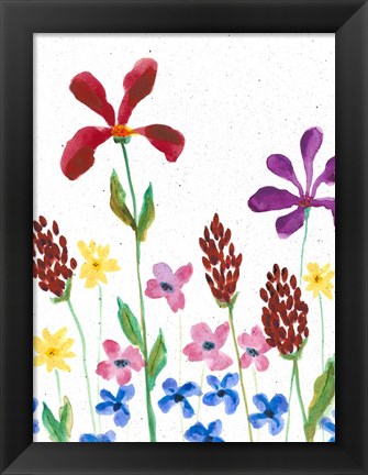 Framed Vivid Whimsy II Print