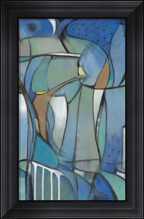 Framed Rose Bud I Print