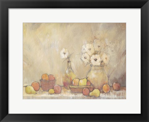 Framed Minimalist Still Life Study I Print