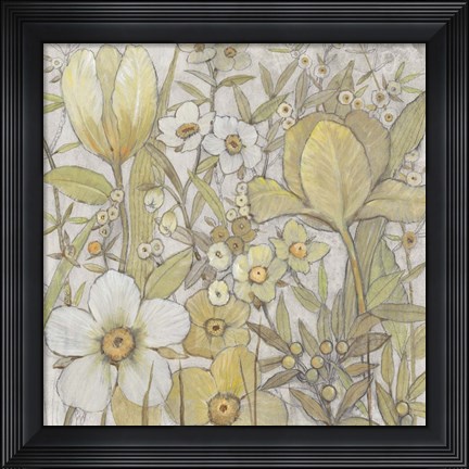 Framed Mix Floral II Print