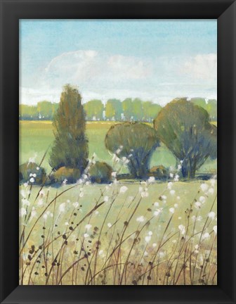 Framed Summer Breeze I Print