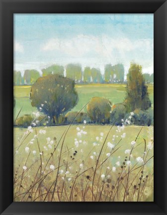 Framed Summer Breeze II Print