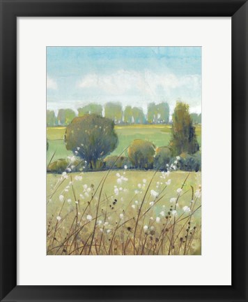 Framed Summer Breeze II Print