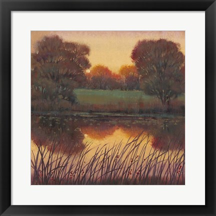 Framed Early Evening I Print