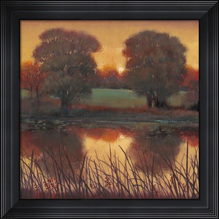 Framed Early Evening II Print
