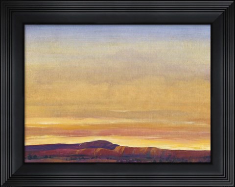 Framed Red Rocks I Print