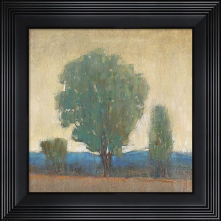 Framed Clearing Storm I Print