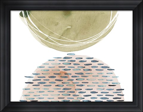 Framed Up and Over I Print