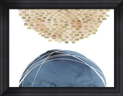 Framed Up and Over II Print