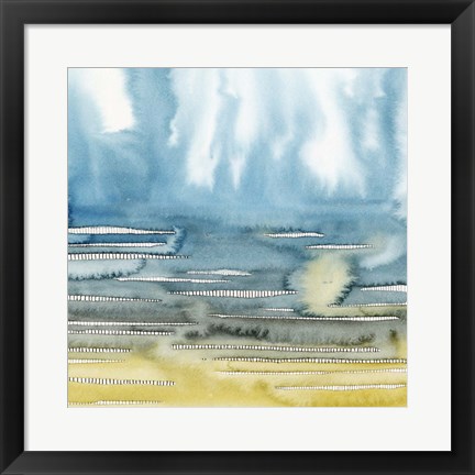 Framed Rising Vapors II Print