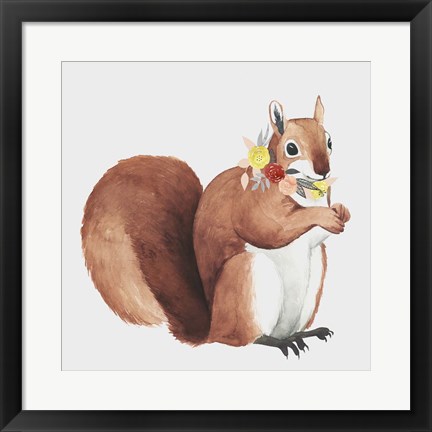 Framed Flower Crown Forester II Print