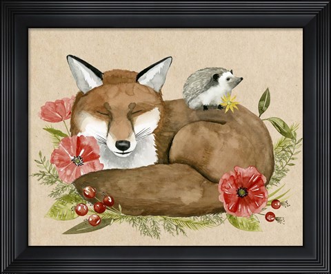Framed Grateful Heart I Print