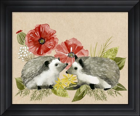 Framed Grateful Heart II Print