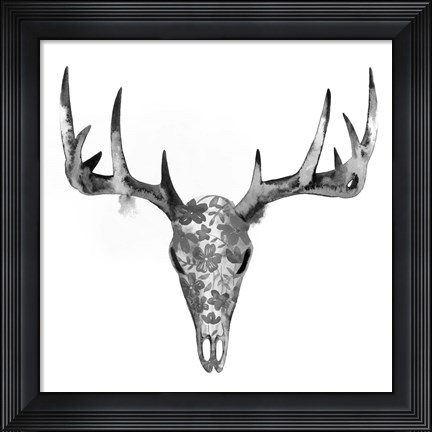 Framed Botanic Mount I Print