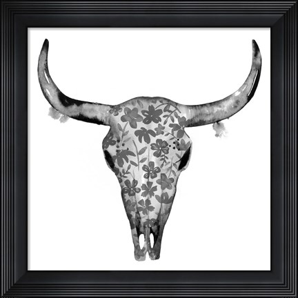 Framed Botanic Mount II Print