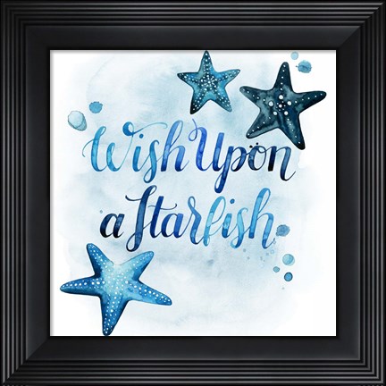 Framed Sea Lovers I Print