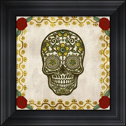 Framed Day of the Dead II Print