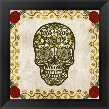 Framed Day of the Dead II Print