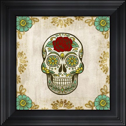 Framed Day of the Dead III Print