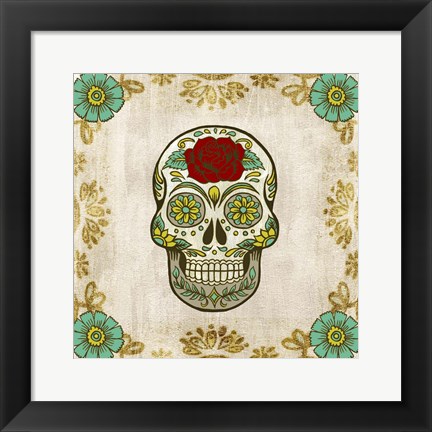 Framed Day of the Dead III Print