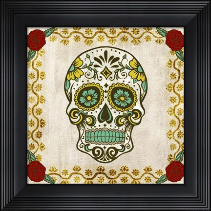 Framed Day of the Dead IV Print
