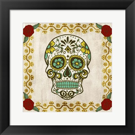 Framed Day of the Dead IV Print