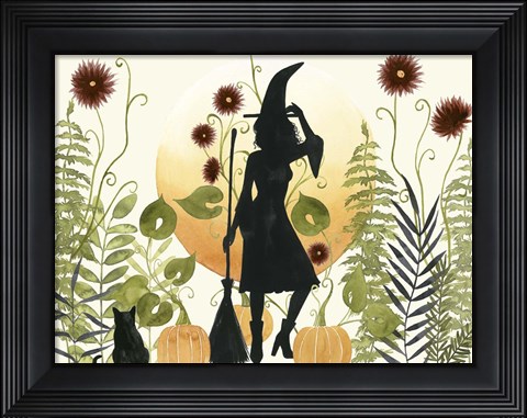 Framed Witch&#39;s Garden II Print