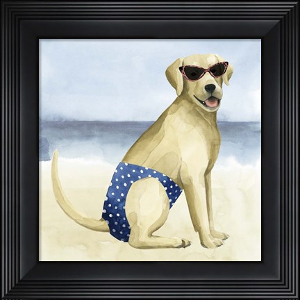 Framed Hot Dog III Print