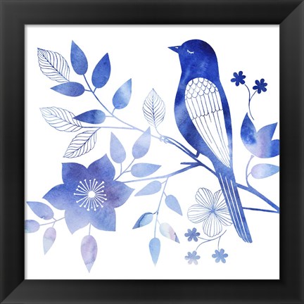 Framed Avian Twilight I Print