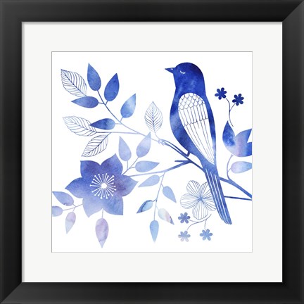 Framed Avian Twilight I Print