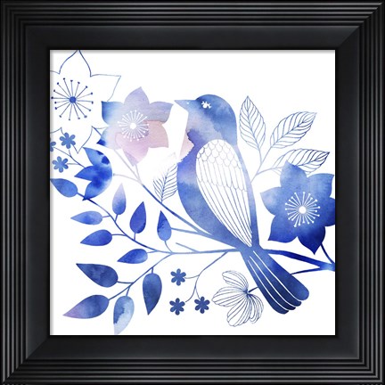 Framed Avian Twilight IV Print