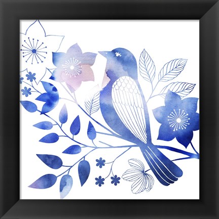 Framed Avian Twilight IV Print