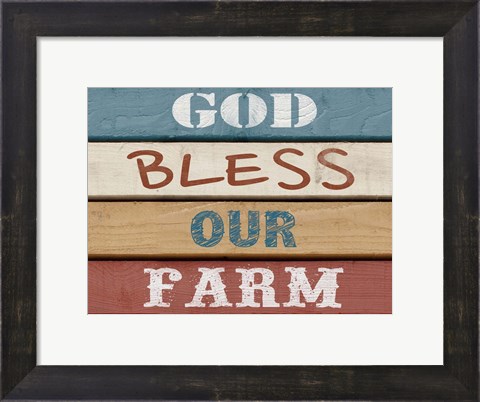 Framed Farm Sentiment IV Print