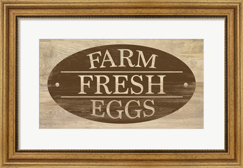 Framed Farm Store I Print