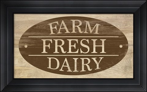 Framed Farm Store II Print