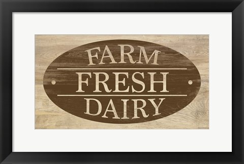 Framed Farm Store II Print