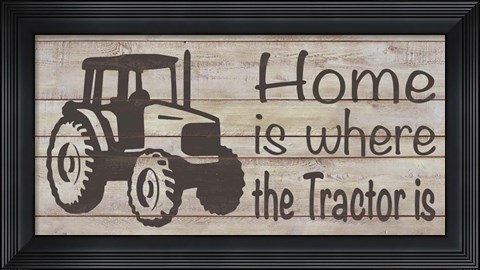 Framed Home &amp; Farm IV Print