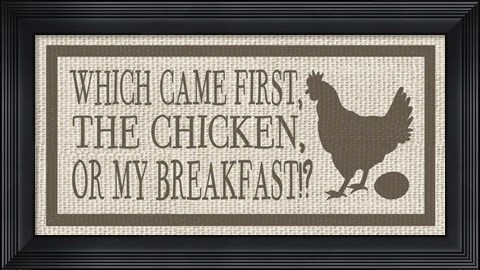 Framed Home &amp; Farm V Print