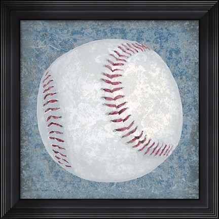 Framed Grunge Sporting III Print