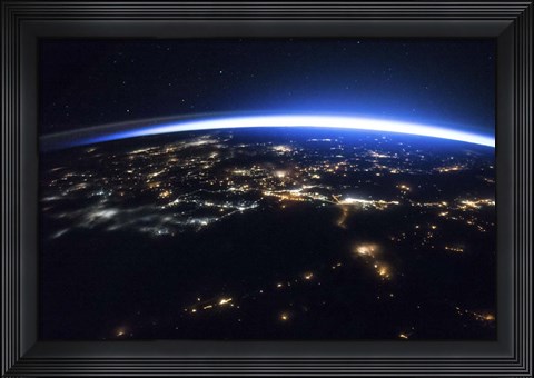 Framed Space Photography XII Print