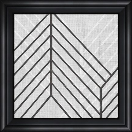 Framed Diametric V Print
