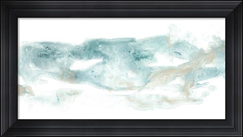 Framed Coastal Inlet I Print