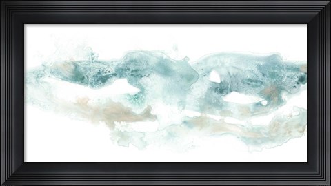 Framed Coastal Inlet II Print
