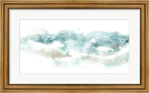 Framed Coastal Inlet II Print