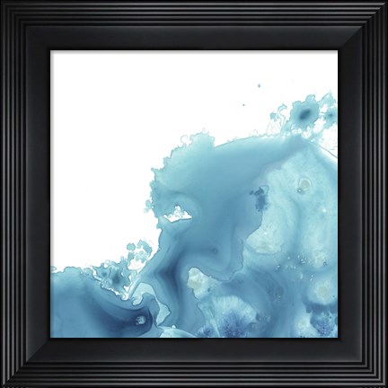 Framed Splash Wave II Print