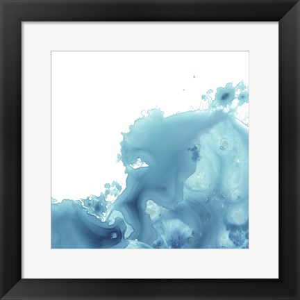 Framed Splash Wave II Print