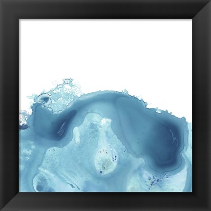 Framed Splash Wave IV Print